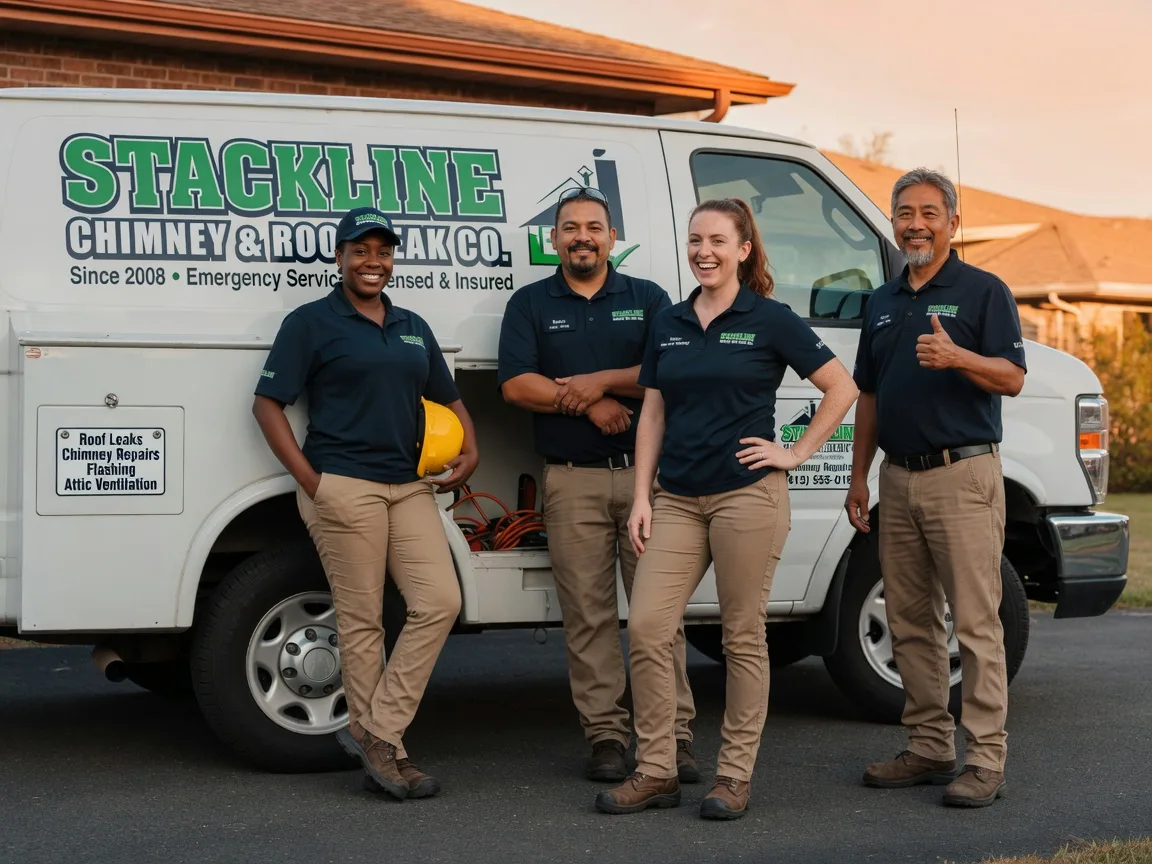 Chimney flashing repair company in Sellersville, PA